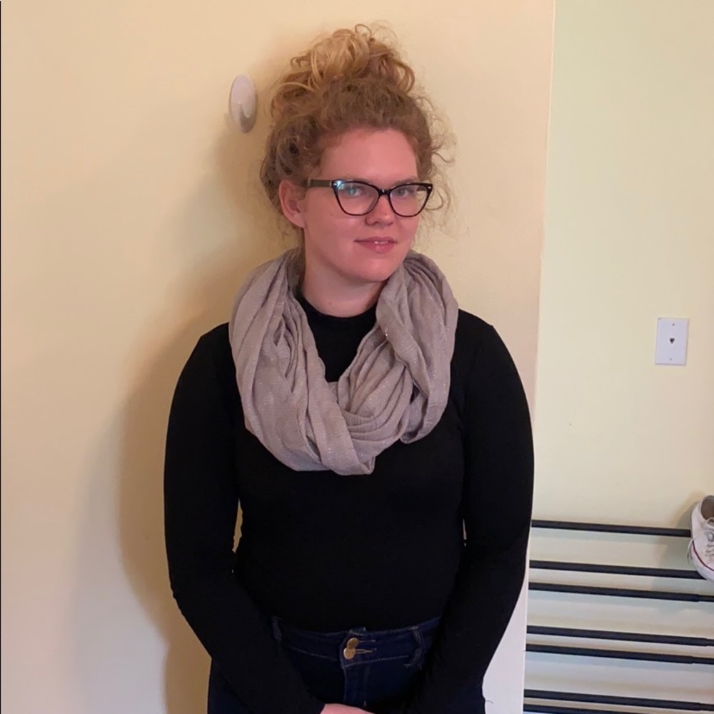 Sparkly Infinity Scarf